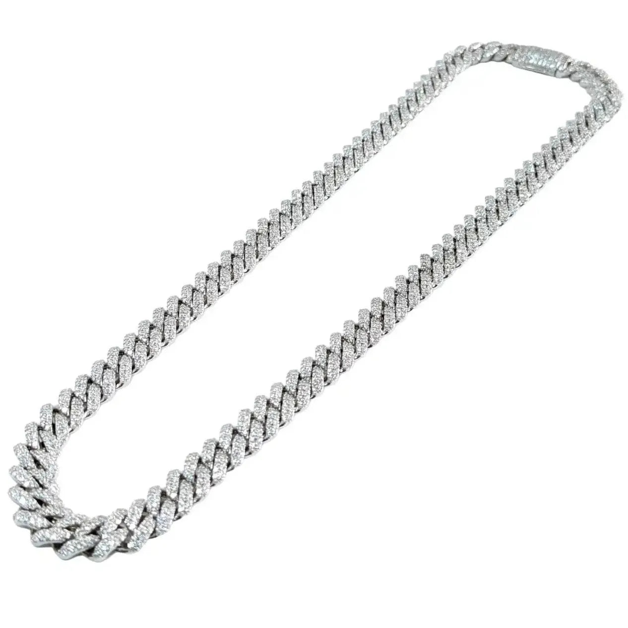 10mm Moissanite Cuban Chain