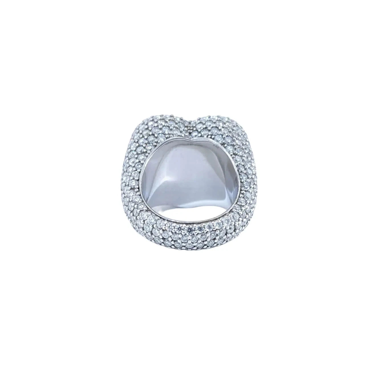 Bussdown Heart Moissanite Ring
