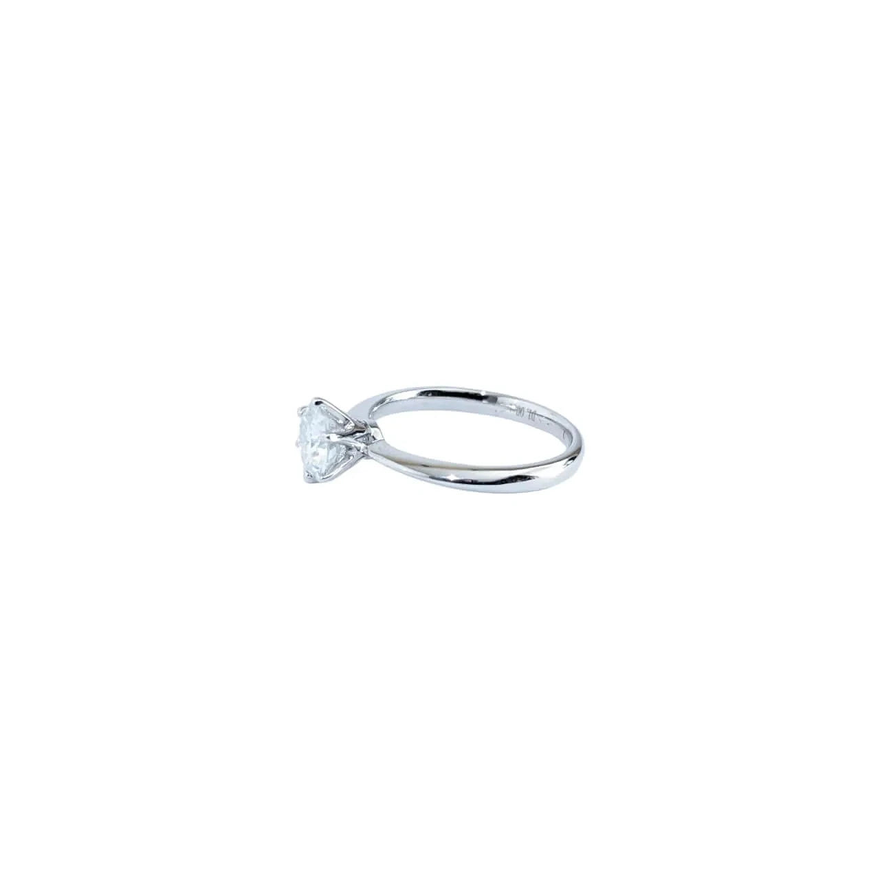 1 Carat Moissanite Solitaire Ring