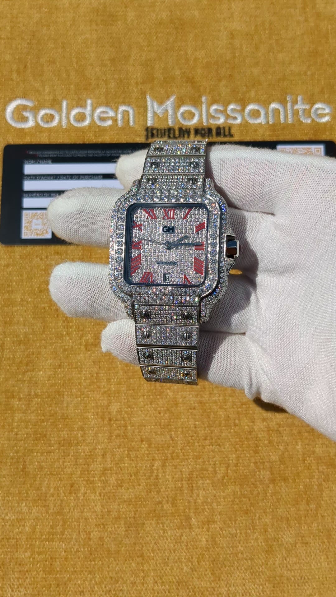 GM Moissanite Watch