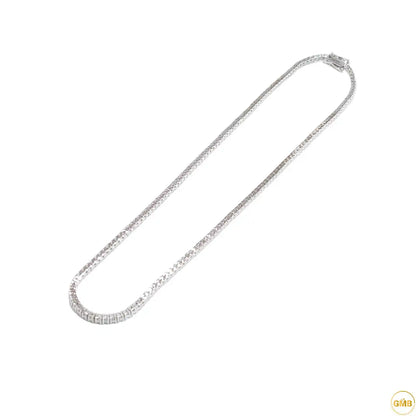 Chaîne tennis moissanite 2 mm chez Golden Moissanite Bijouterie